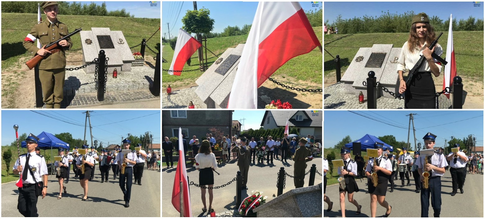 Uroczystości upamiętniające poległych harcerzy Szarych Szeregów w Białej