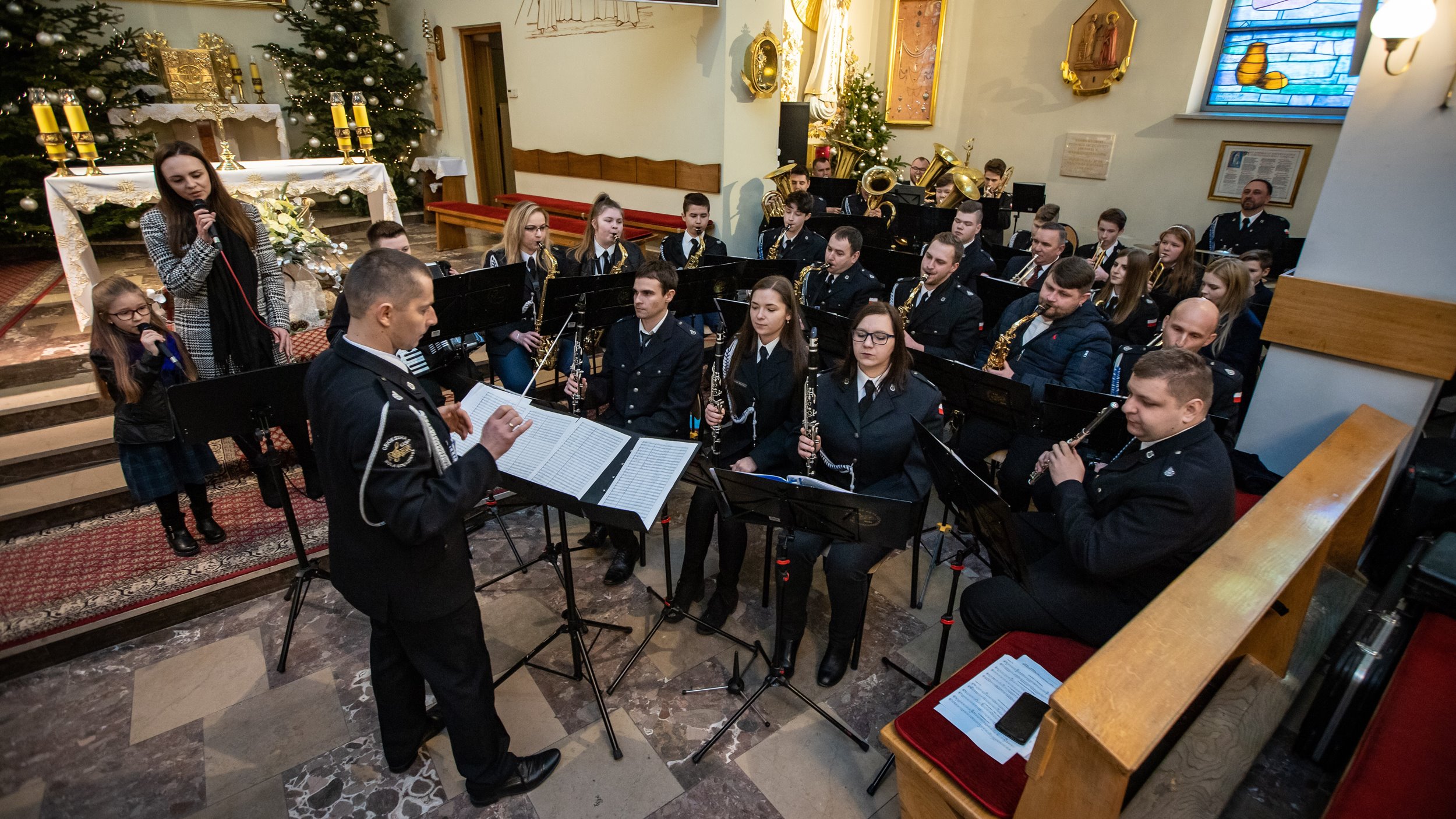 Koncert w kościele parafialnym